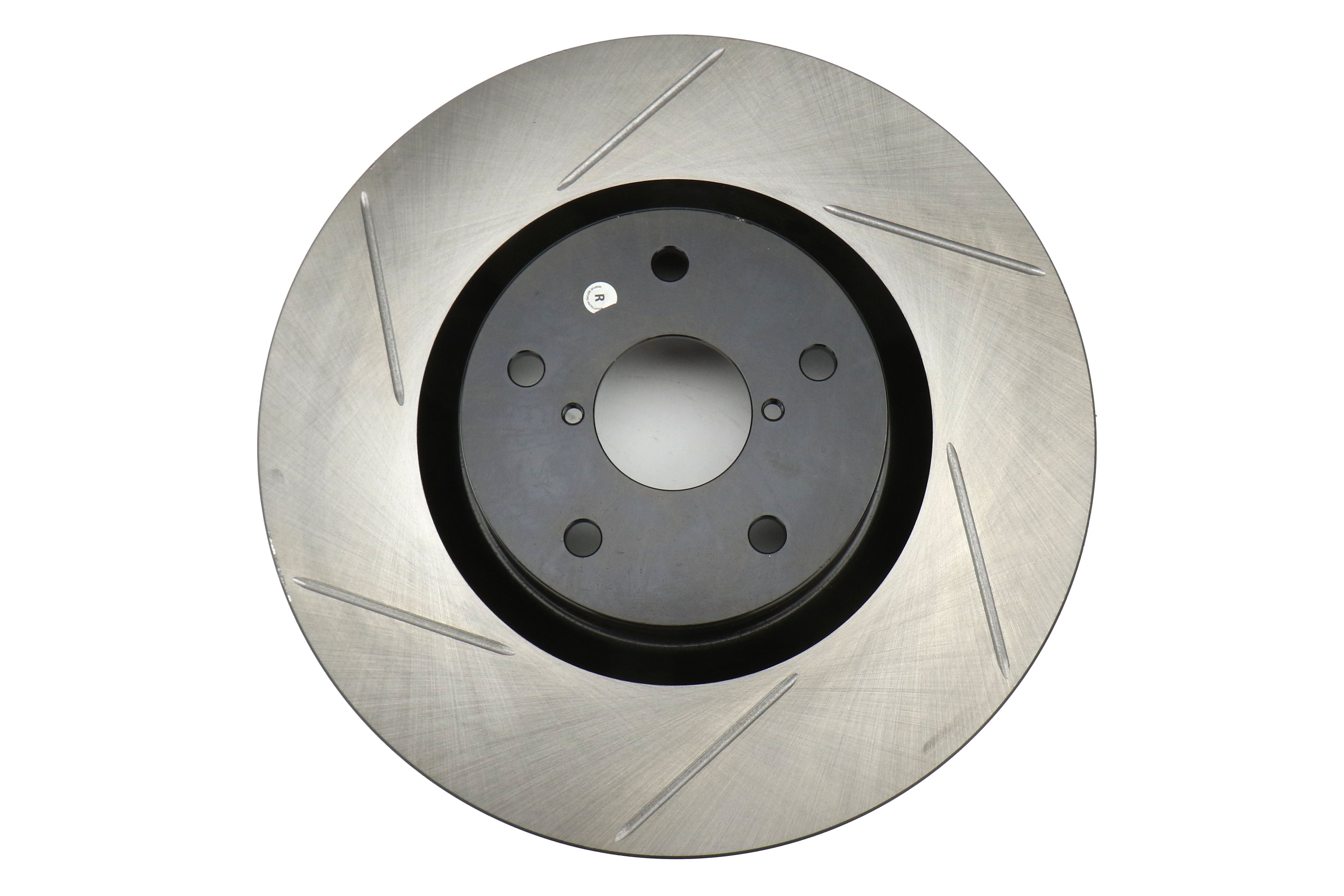 Stoptech Slotted Front Right Rotor Single - 2005-2017 Subaru STI